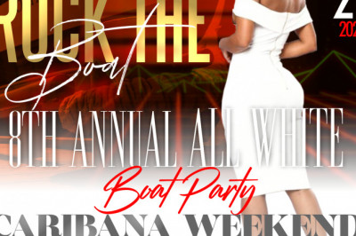 ROCK THE BOAT • 8th ANNUAL ALL WHITE BOAT PARTY • TORONTO CARIBANA 2022