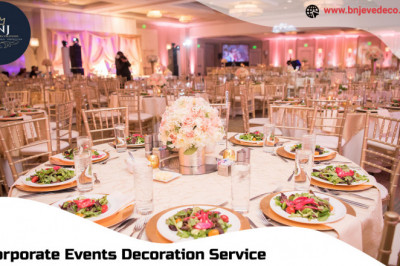 Get Corporate Events Decoration Service