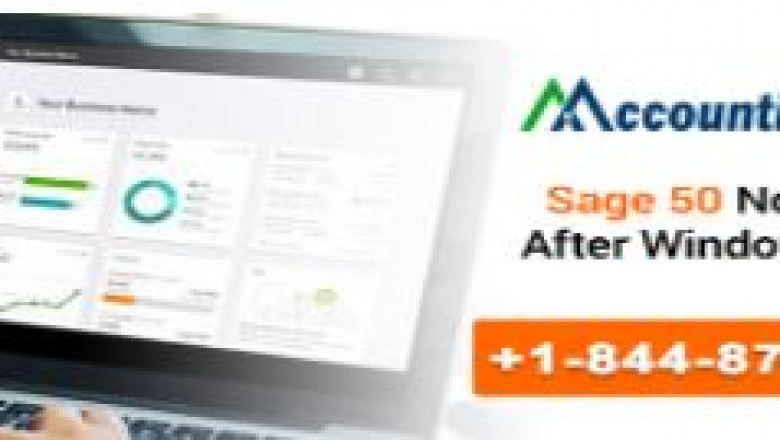 Resolved : Sage 50 not Opening after windows update