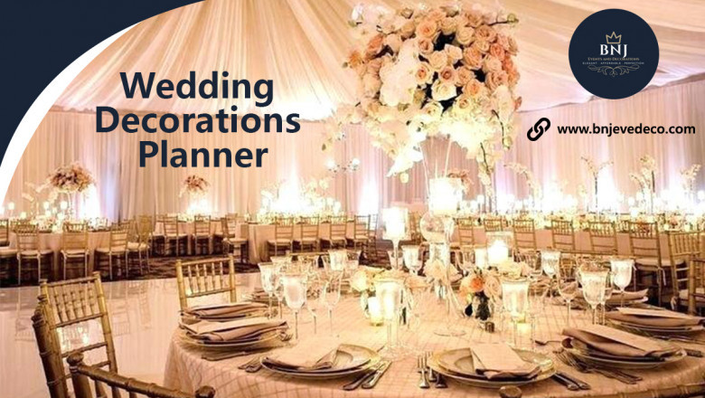 Wedding Decorations Planner