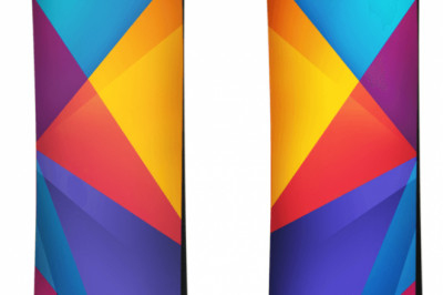 Double Sided Pull Up Banners 13 oz Matte Vinyl