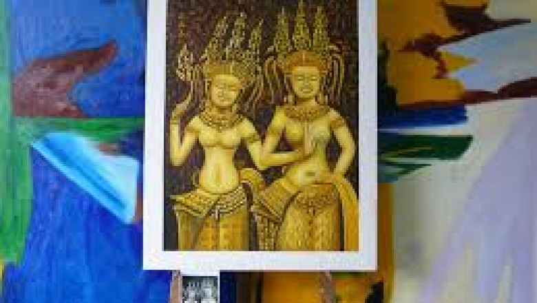 Get Abstract Paintings for Sale from Ming Art Gallery