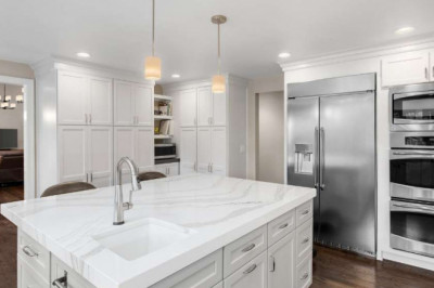 How to Build a Kitchen Island with Cabinets