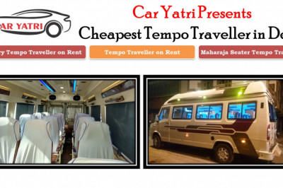 Find the best Tempo Traveller on Hire service in Delhi