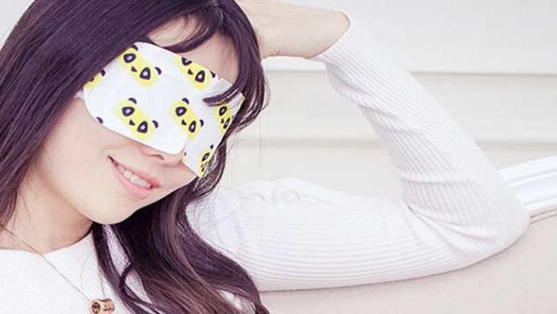 Try Steam Eye Mask For Eyestrain