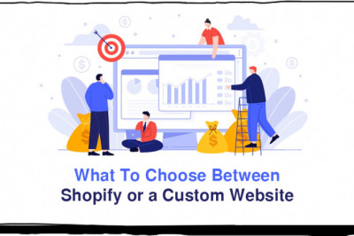 What To Choose Between Shopify or a Custom Website