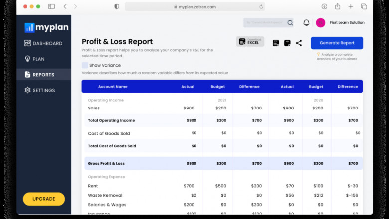Forecasting software for small business