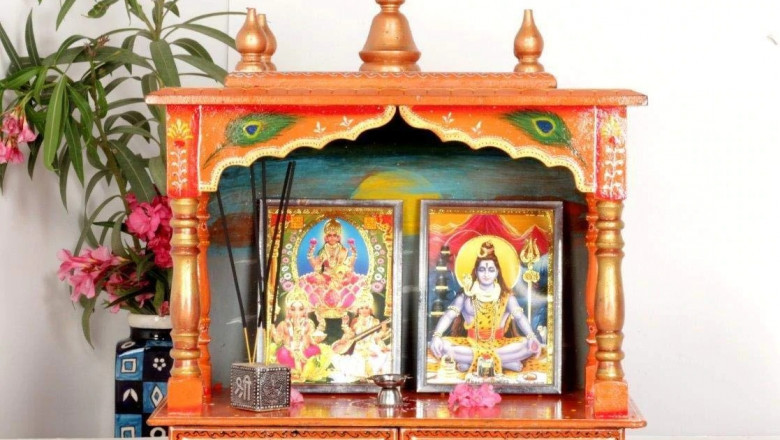 Mandir, Mandir For Home, Wooden Temple For Home, Pooja Mandir For Home, Designer Mandir, Pooja Mandir! | Furniture Online