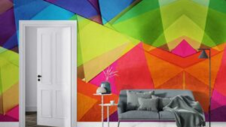 Abstract Wallpaper Theme for Wall By Wall Curry