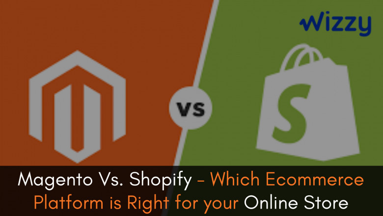Comparison between Magento and Shopify for best Ecommerce Platform - Wizzy Site Search Solutions