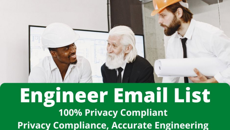Engineer Email List | 100% Verified Engineer Contact List