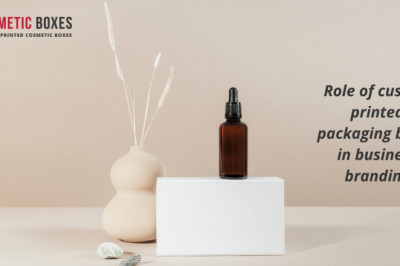 Role of custom printed packaging boxes in business branding