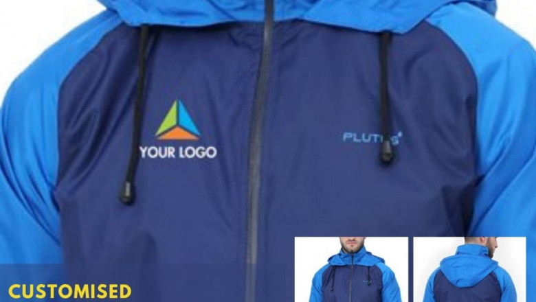 Buy Custom Made Plutus Solid Hooded Stylish and Classy Raincoat