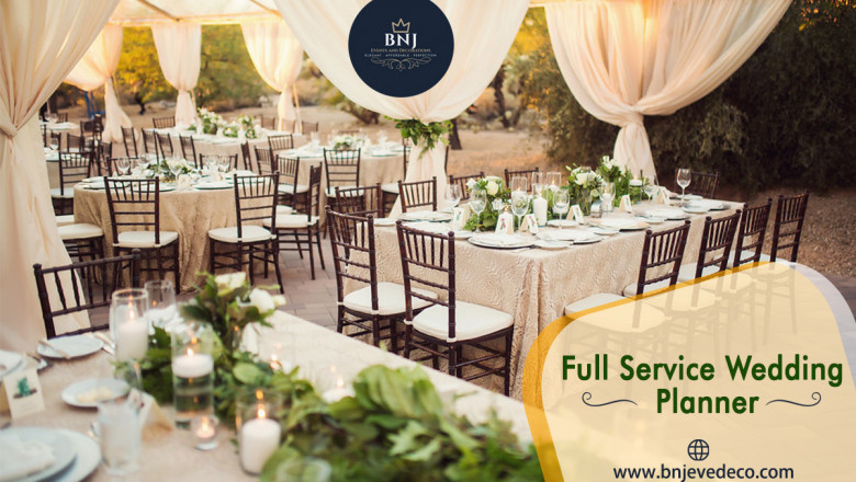 Full Service Wedding Planner
