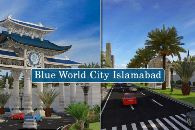 Where is Blue World City General Block located precisely? | Sapphire Properties