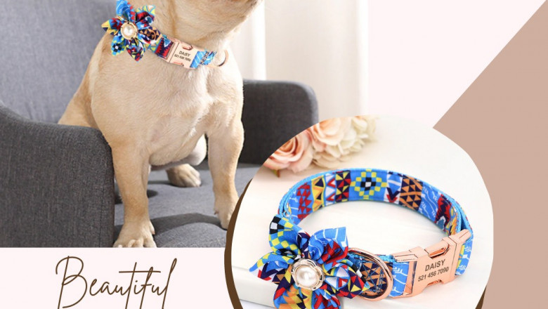 Buy Floral Flower Collars Online | Buy Pet Clothes Online