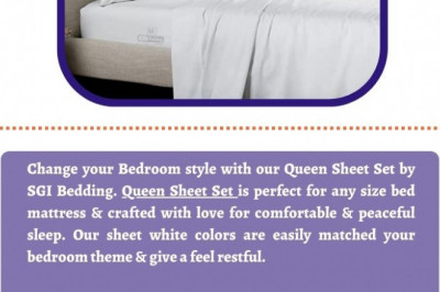 Queen Size White Soft Sheet Set