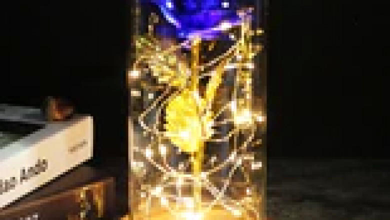 Enchanted Sparkly Rose