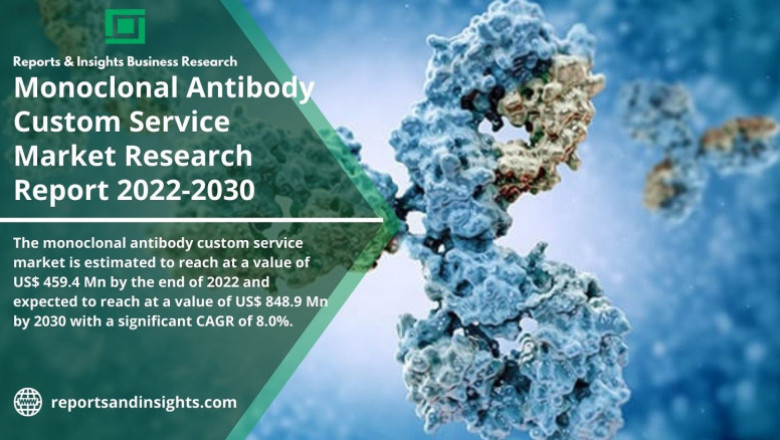 Monoclonal Antibody Custom Service Market to sizzle at a CAGR of 8.0 % between 2022-2030 by Reports and Insights