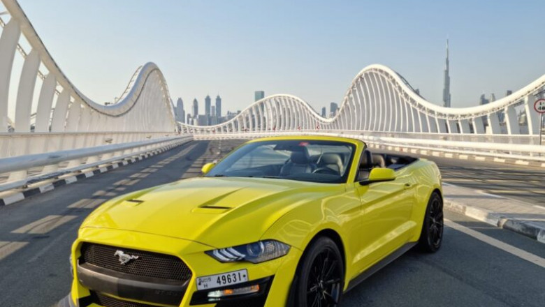 Where can you get a Ford Mustang Eco Boost for hire?