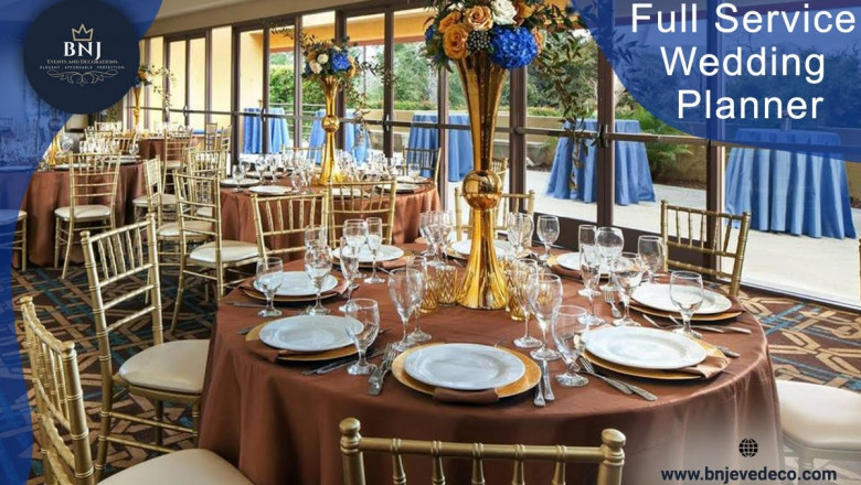 Benefits of Full Service Wedding Planner