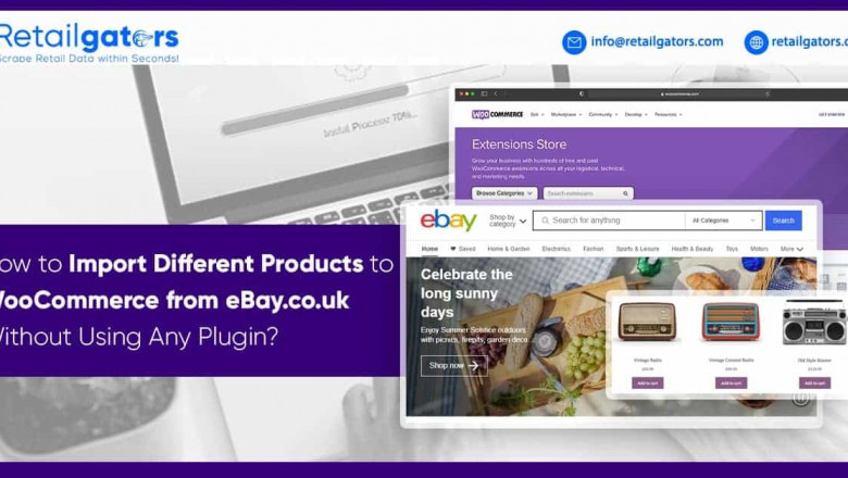 How to Import Different Products to WooCommerce from eBay.co.uk Without Using Any Plugin?