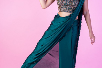 Buy Dhoti Saree Online at Fresh Look Fashion
