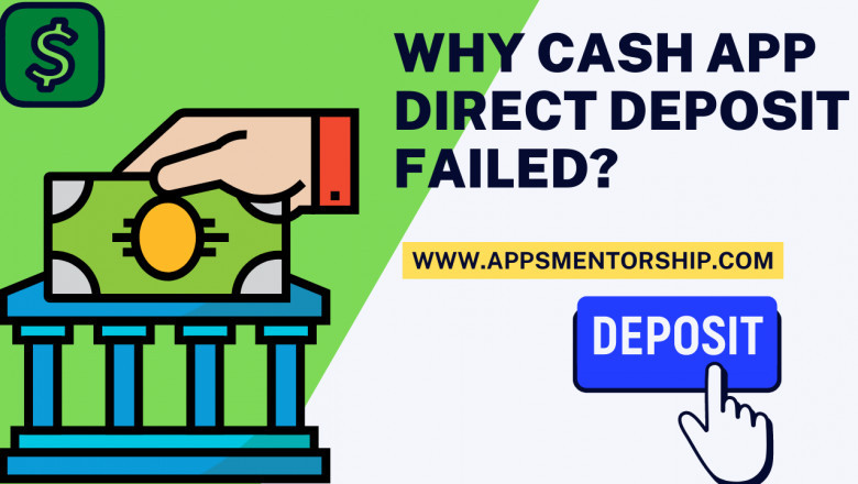 Why did my Cash App direct deposit unemployment fail?