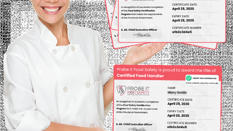 Advantages of food safe course?