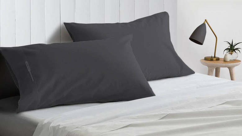 Buttery Soft Dark Grey Pillow Cases