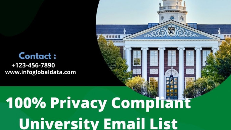 100% Privacy Compliant | University Email List