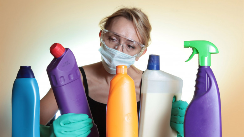 In Contrast To Soap, Household Cleaners Are Made Up Of Chemical Components Rather Than Fats And Lye.