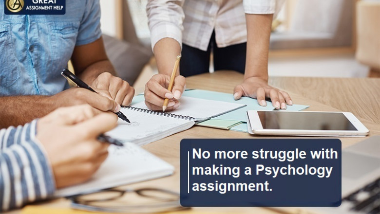 No more struggle with making a Psychology assignment.