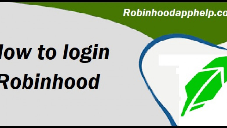 Robinhood Login: How to Get Started [909 529 9787] &gt;&gt; Robinhoodapphelp.com