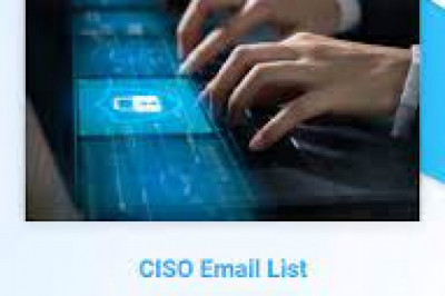 100% Verified CISO Email List | C Level Leads Providers