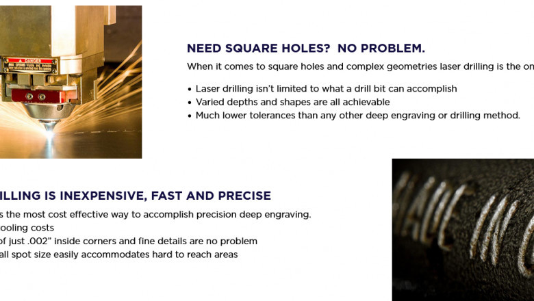 Availability of user friendly laser marking services at Rache Corp