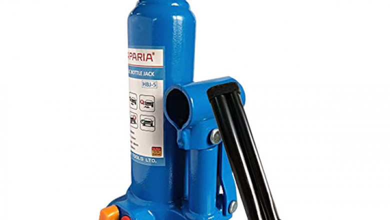 Buy TAPARIA 5 Ton Hydraulic Bottle Jack HBJ5 online at the lowest price in India.- Bookmyparts.com
