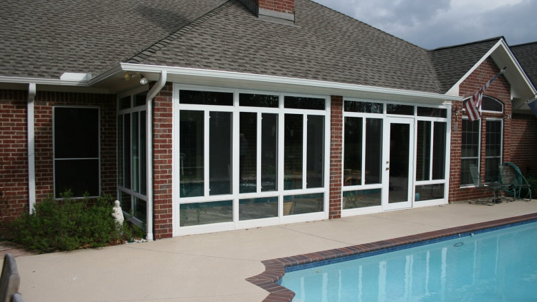 screened in patio in Fort Smith, AR