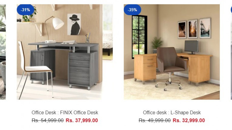 Office Table Design, Boss Office Table Design, Design Of Reception Table | Furniture Online