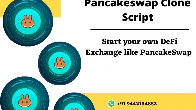 PancakeSwap clone script - Instantly start of your business