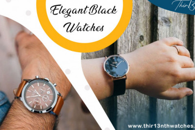 Fashion Benefits of Elegant Black Watches
