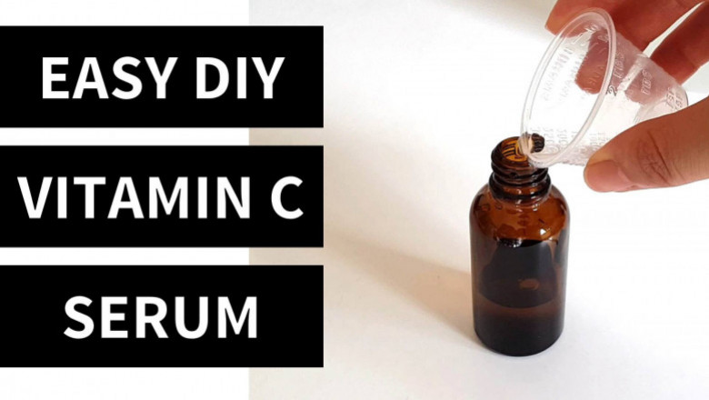 How to use Vitamin-C Serum with lemon at home