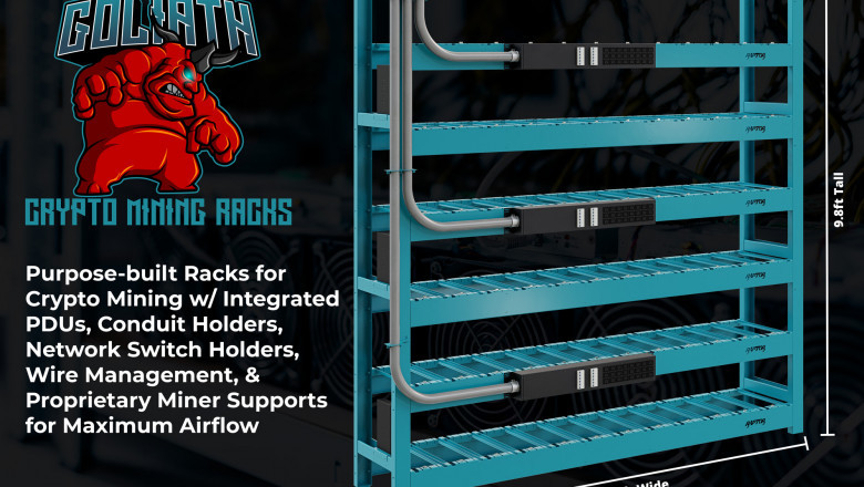 Goliath Crypto Mining Racks