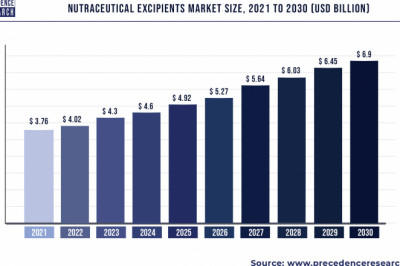 Nutraceutical Excipients Market to Expand at a CAGR of 6.98% from 2022 to 2030