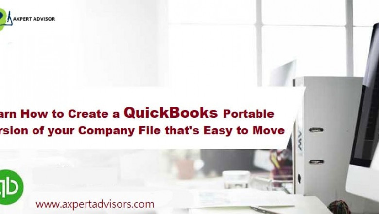 To Create Portable Company Files in QuickBooks Desktop Try These Best Steps