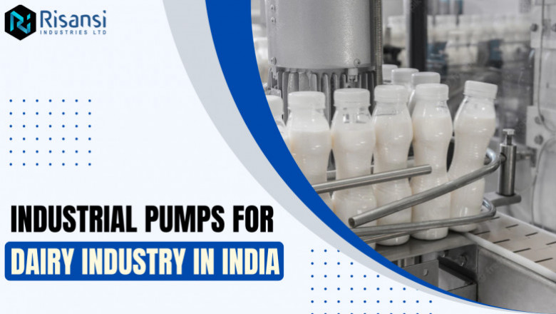 Industrial Pumps Used For Dairy Industry In India