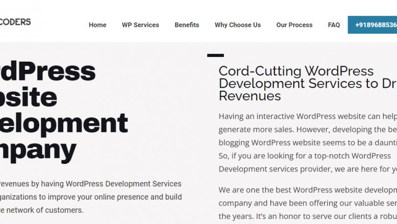 WordPress Development Services - WP Web Coders
