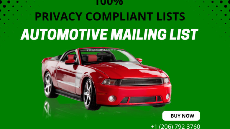Automotive Email Lists | New Car Dealership List