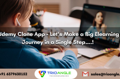 Udemy Clone App - Let's Make a Big Elearning Journey in a Single Step….!