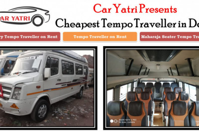 Book Tempo Traveller on Hire service in Delhi